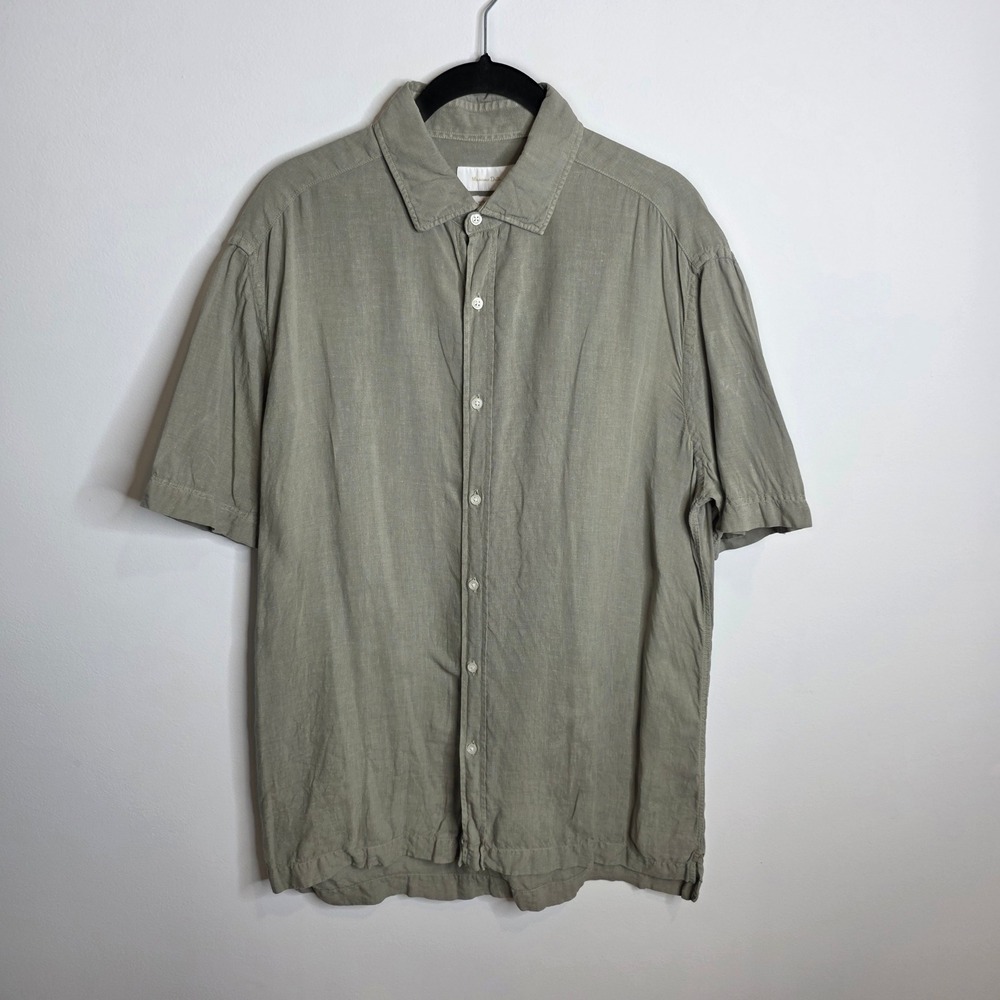Massimo Dutti Button Up Mens Large